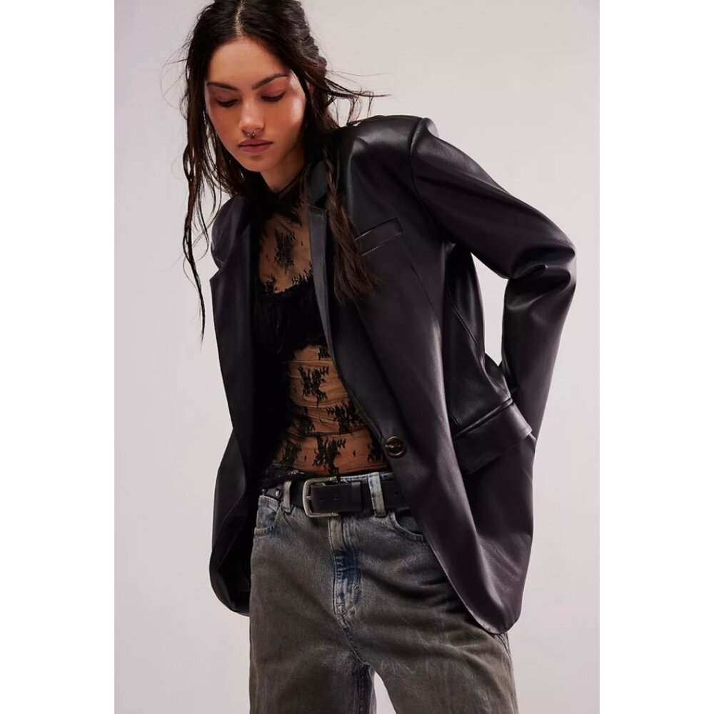 BLANKNYC Bare Essentials Blazer @ Free People SMALL NWT